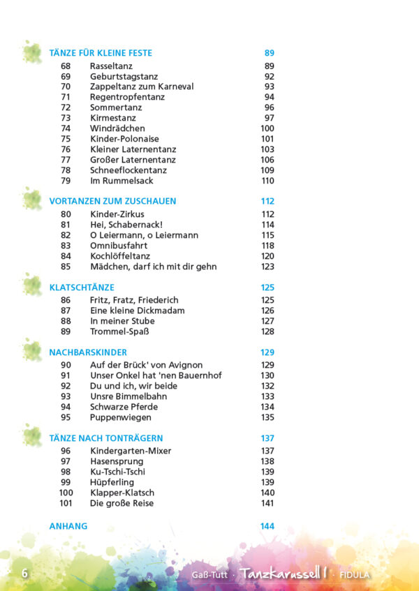 Tanzkarussell 1 (Buch inkl. CD) – Bild 4
