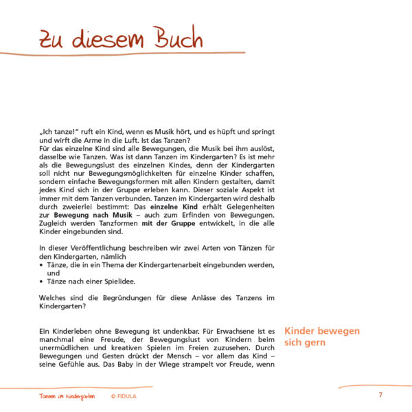 Tanzen im Kindergarten (Buch incl. CD) – Bild 4