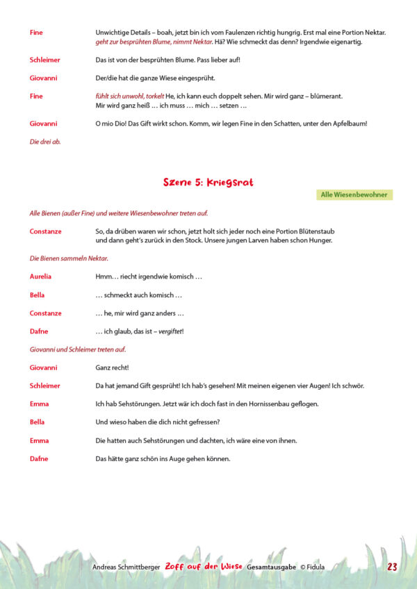 Zoff auf der Wiese (Musical) – Bild 6