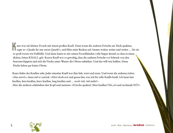 Kuno Knallfrosch (Musical für Kinder) – Bild 2