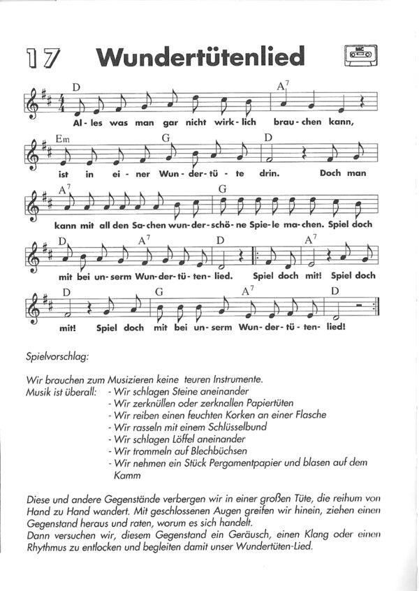 Die Wundertüte (Buch & Playback-CD) – Bild 2