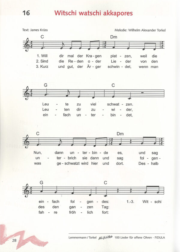 Allegro - 100 Lieder aus aller Welt - Liederbuch – Bild 2