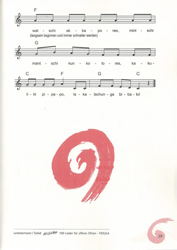 Allegro - 100 Lieder aus aller Welt - Liederbuch – Bild 3