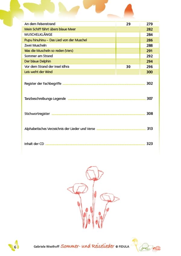 Sommer- und Reiselieder (Buch incl. CD) – Bild 6